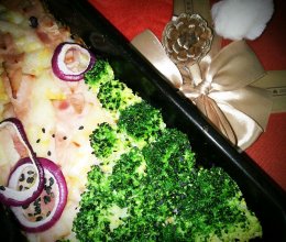 芝士培根焗饭的做法