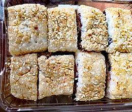 陕西小吃蜂蜜红豆糯米凉糕的做法