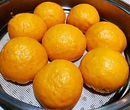 南瓜奶黄包（浓郁南瓜型）的做法