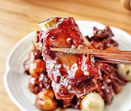 荔枝排骨的做法
