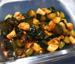 【美味酱汁】照烧黄瓜鸡丁的做法