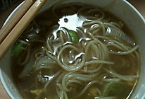 葱花鸡蛋面的做法