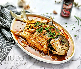 红烧金鲳鱼#做道懒人菜,轻松享假期#的做法