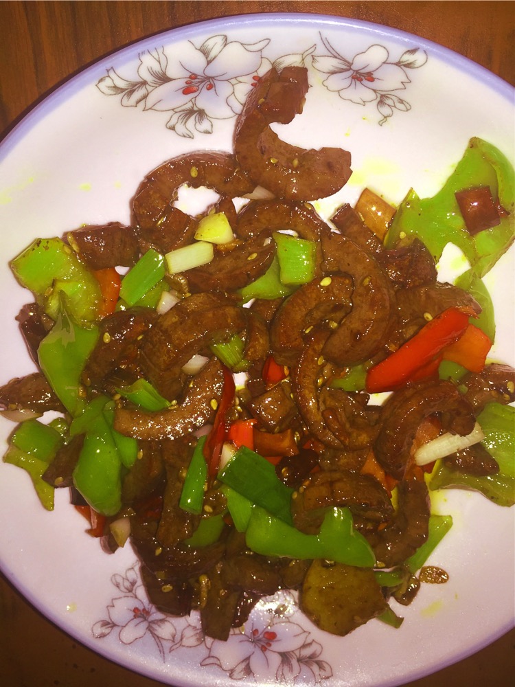 爆炒猪腰的做法