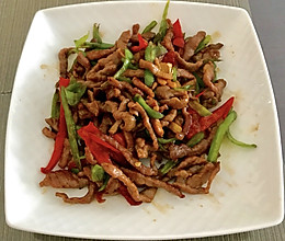 杭椒牛肉丝的做法