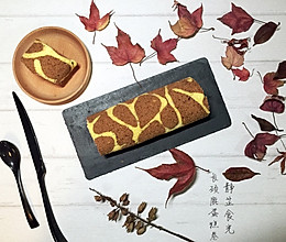 花纹巧克力奶油蛋糕卷的做法
