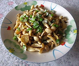 素炒白玉菇的做法