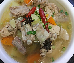 清炖排骨土豆的做法