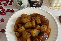 #黄河路美食#红烧土豆块的做法