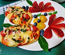 #奈特兰芝士粉挑战赛#热狗面包的做法