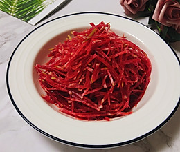 #餐桌上的春日限定#爽口凉拌萝卜丝的做法