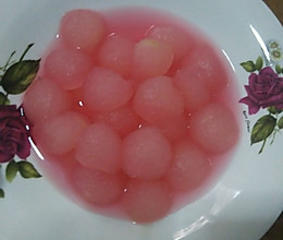冰镇冬瓜球的做法