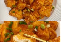 便宜又好吃的糖醋豆腐，小孩子吃到甜盘的做法