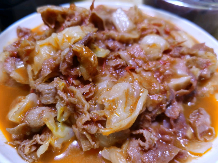 香喷喷圆白菜牛肉卷的做法