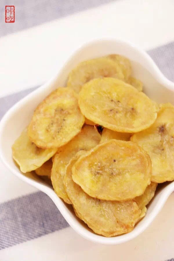香蕉片的做法