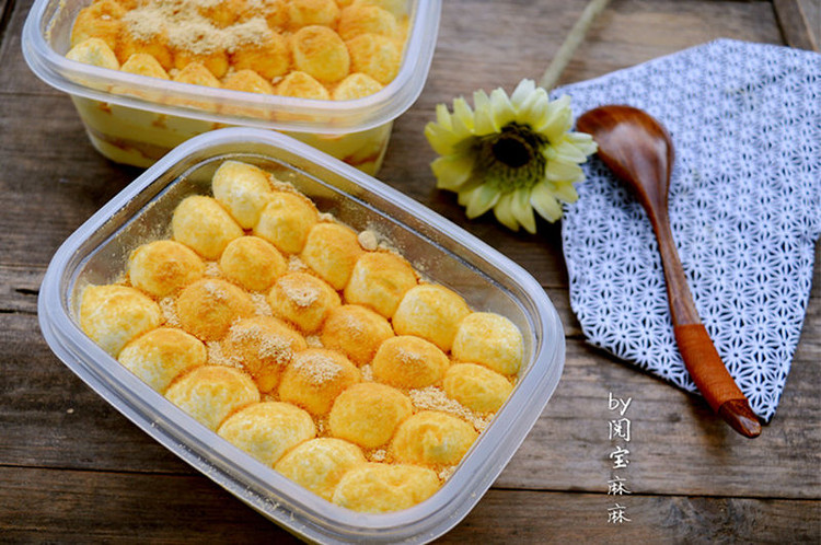 超详细零失败日式豆乳盒子蛋糕，好吃到要上天了~的做法