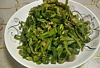 素炒扁豆的做法