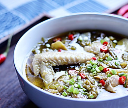 简易酸菜鸡的做法