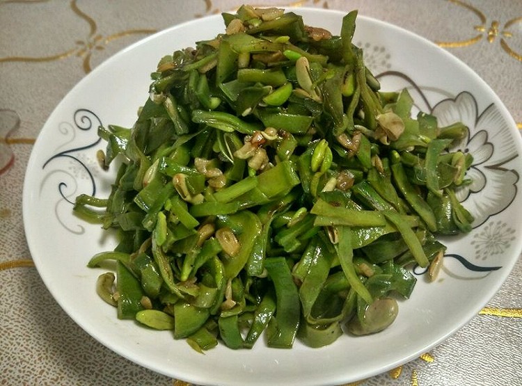 素炒扁豆的做法