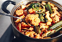 自制虾滑牛油火锅的做法