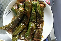 虎皮尖椒酿肉的做法