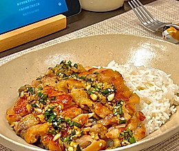 葱油鸡腿饭的做法