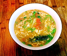 西红柿土豆疙瘩汤的做法