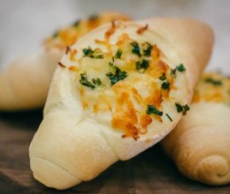 100%奶油香葱芝士面包卷(消耗奶油,一发,软到没朋友)的做法