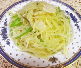 #滴滴鲜香 味道美极#酸辣土豆丝 醋溜土豆丝 清炒土豆丝的做法