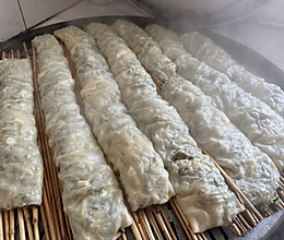 野蒜菜卷的做法