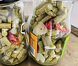 自制酸豆角的做法
