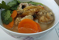 虎皮参瘦肉面的做法