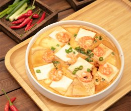 豆腐虾仁抱蛋-凯度蒸烤箱的做法