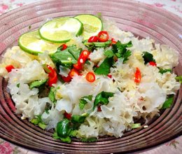 爽口凉拌银耳的做法