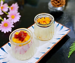 西瓜+芒果牛奶布丁，高颜值零负担的午后甜品的做法