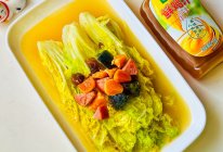 #鸡汁入家宴 感恩正当“食”#鸡汁上汤娃娃菜的做法