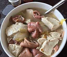 大肠豆腐的做法