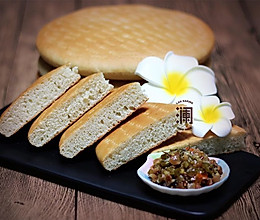 外酥内软的五香锅盔（烤箱版）的做法