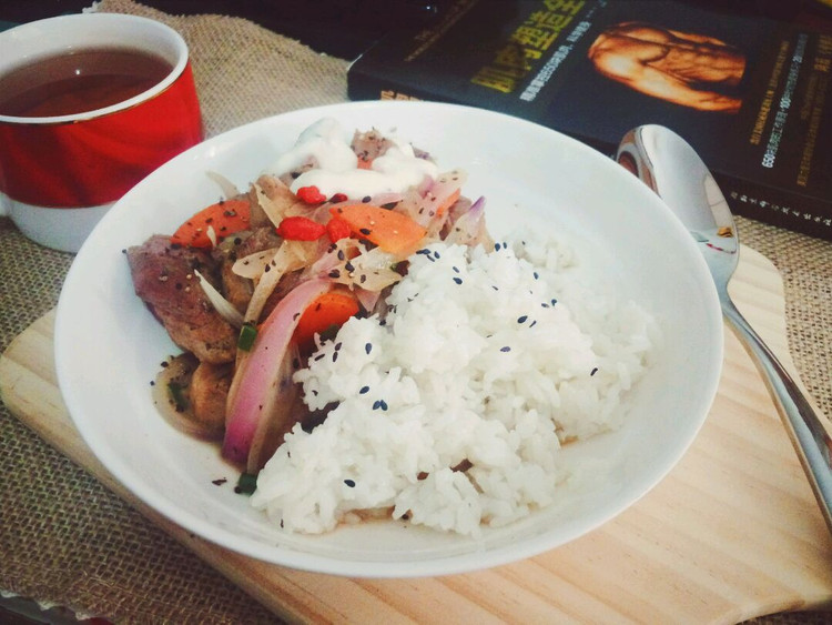 增肌晚餐的做法