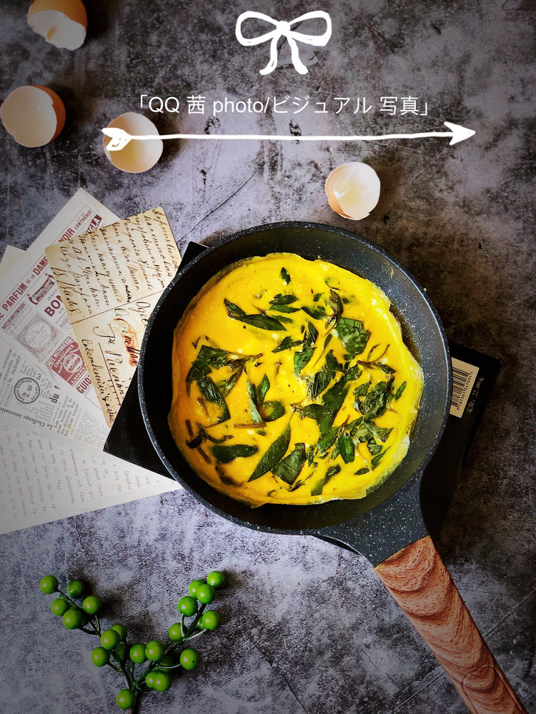 九层塔跑蛋的做法