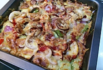 海鲜芝士烤饭的做法
