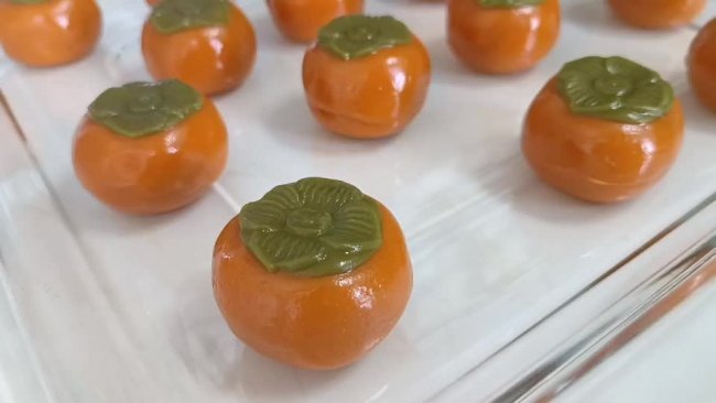 柿柿如意月饼的做法