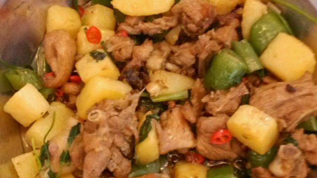 土豆烧鸭的做法