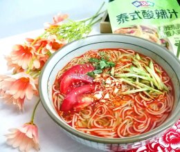 #刘畊宏女孩减脂饮食#泰式酸辣冷面的做法