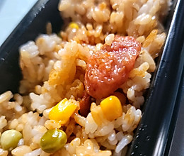 一锅成本5元的煲仔饭，快手饭yyds的做法