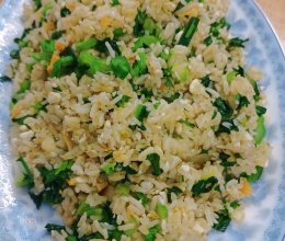 金沙（咸鸭蛋）菜心粒炒饭