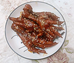 韩式甜辣鸡爪——糯香入口即化的做法