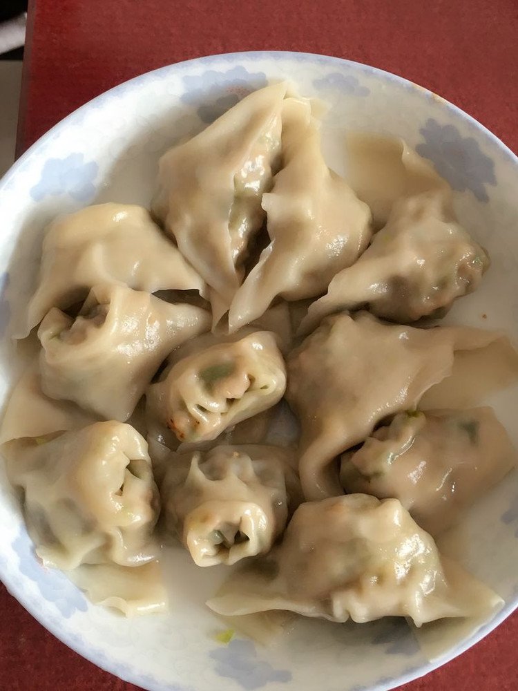 芹菜饺子(熟馅)的做法