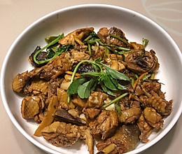 九层塔三杯鸡的做法