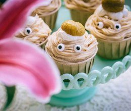 做几个“糟老头”来应景——万圣节栗子酱巧克力Cupcakes的做法